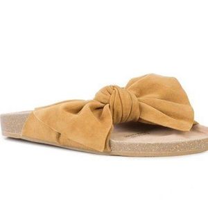 Ulla Johnson Suede Ingrid Slide